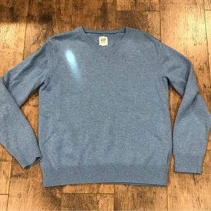 GAP Kids Blue V-neck Sweater